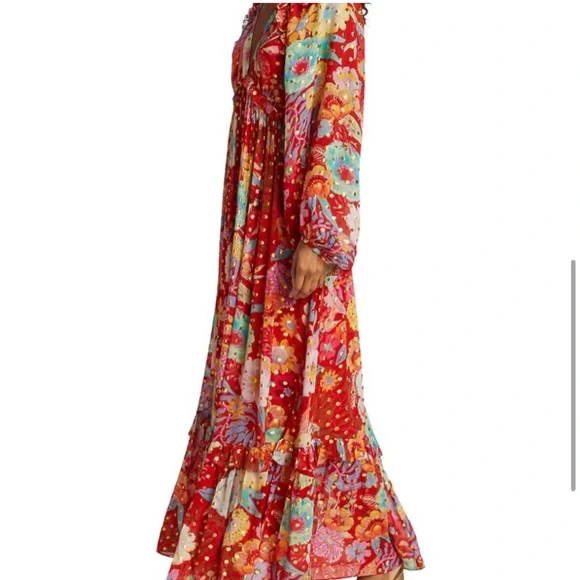 Farm Rio Hudson Floral Maxi Dress - Picture 6 of 12